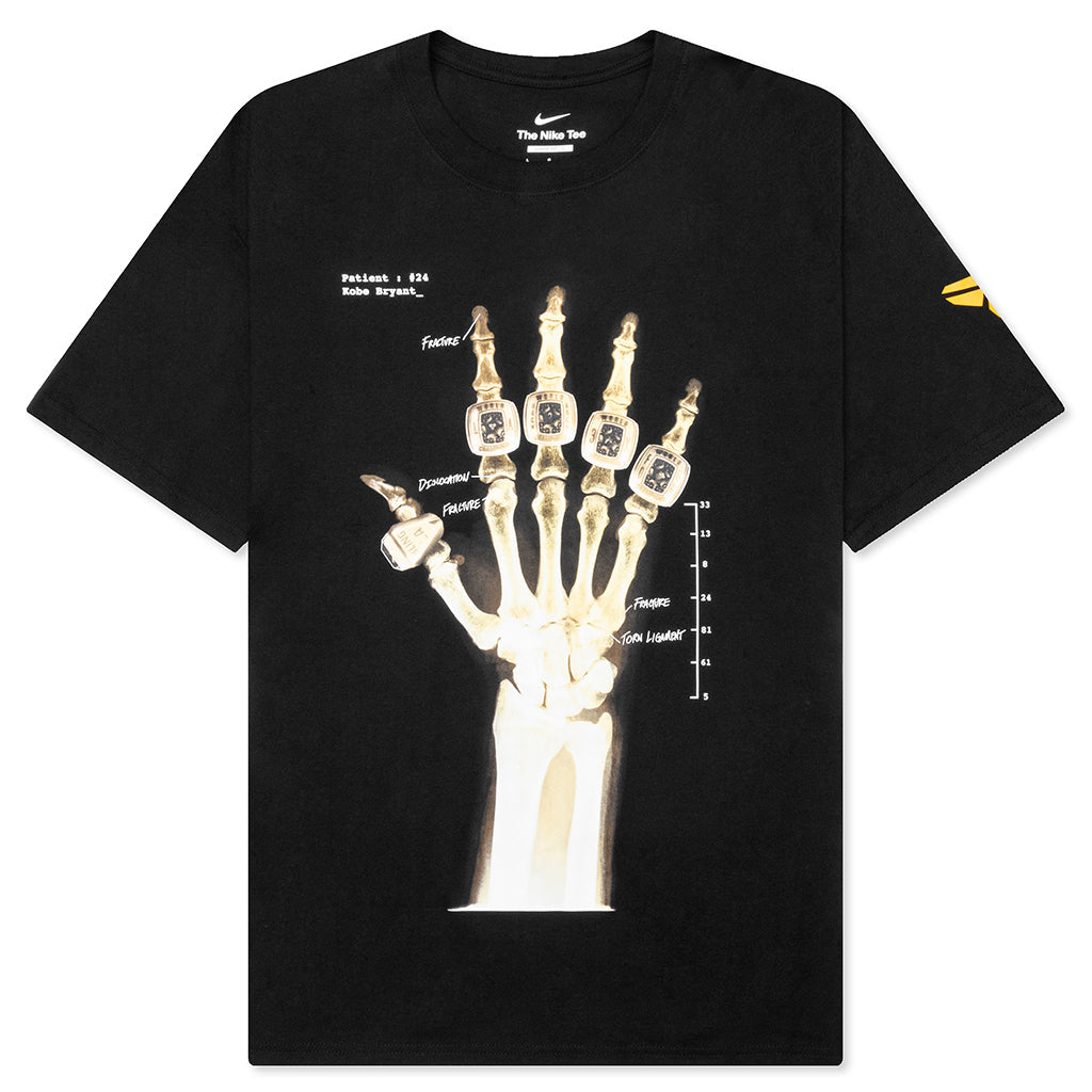 Kobe Bryant Broken Not Beaten T - Shirt - Black
