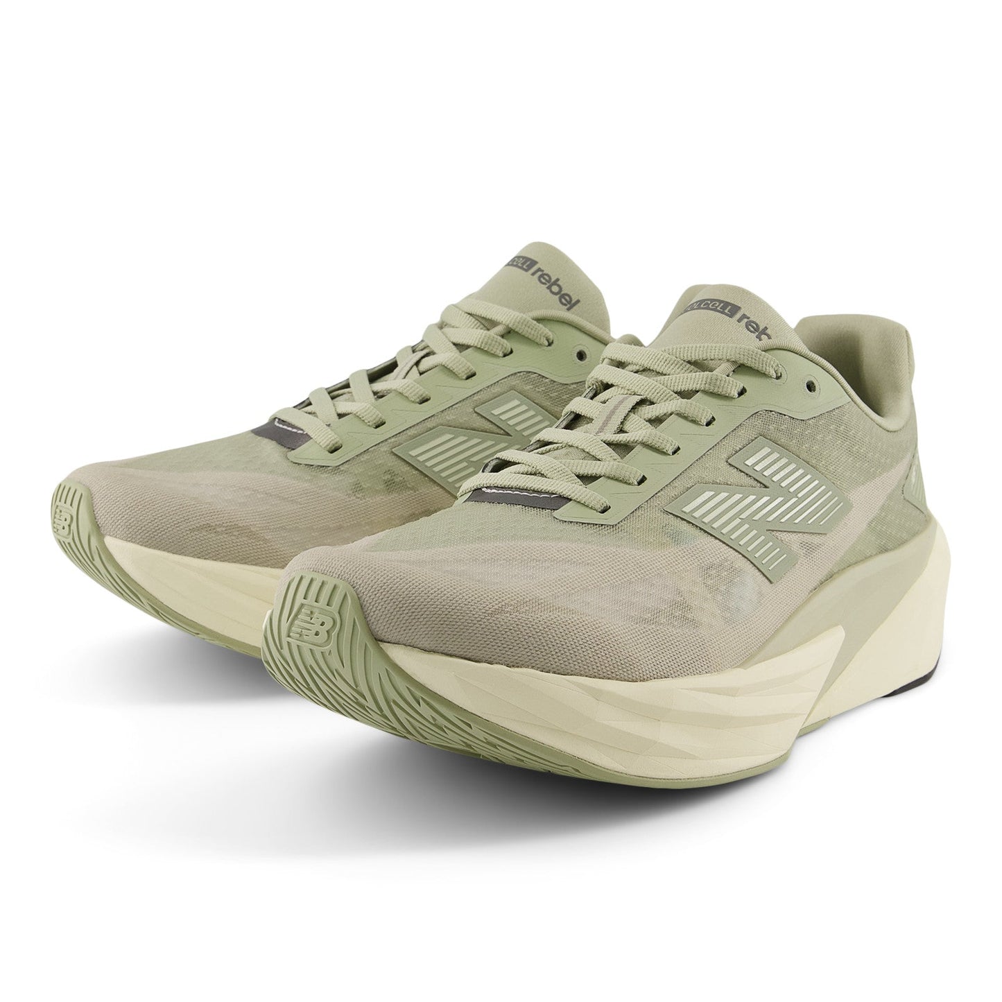 Men's FuelCell Rebel v5 in Olivine with Shipyard