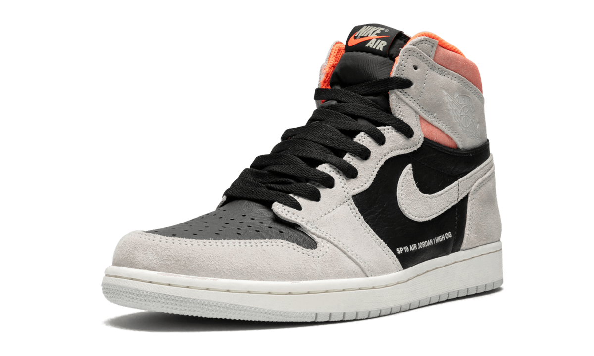 1 Retro High OG "Neutral Grey/Hyper Crimson" 555088 018