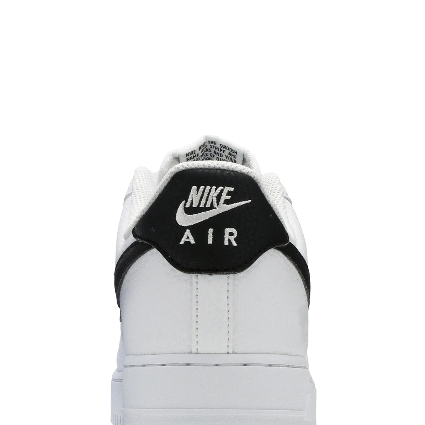 Air Force 1 Low '07 'White Black Pebbled Leather' (2021)