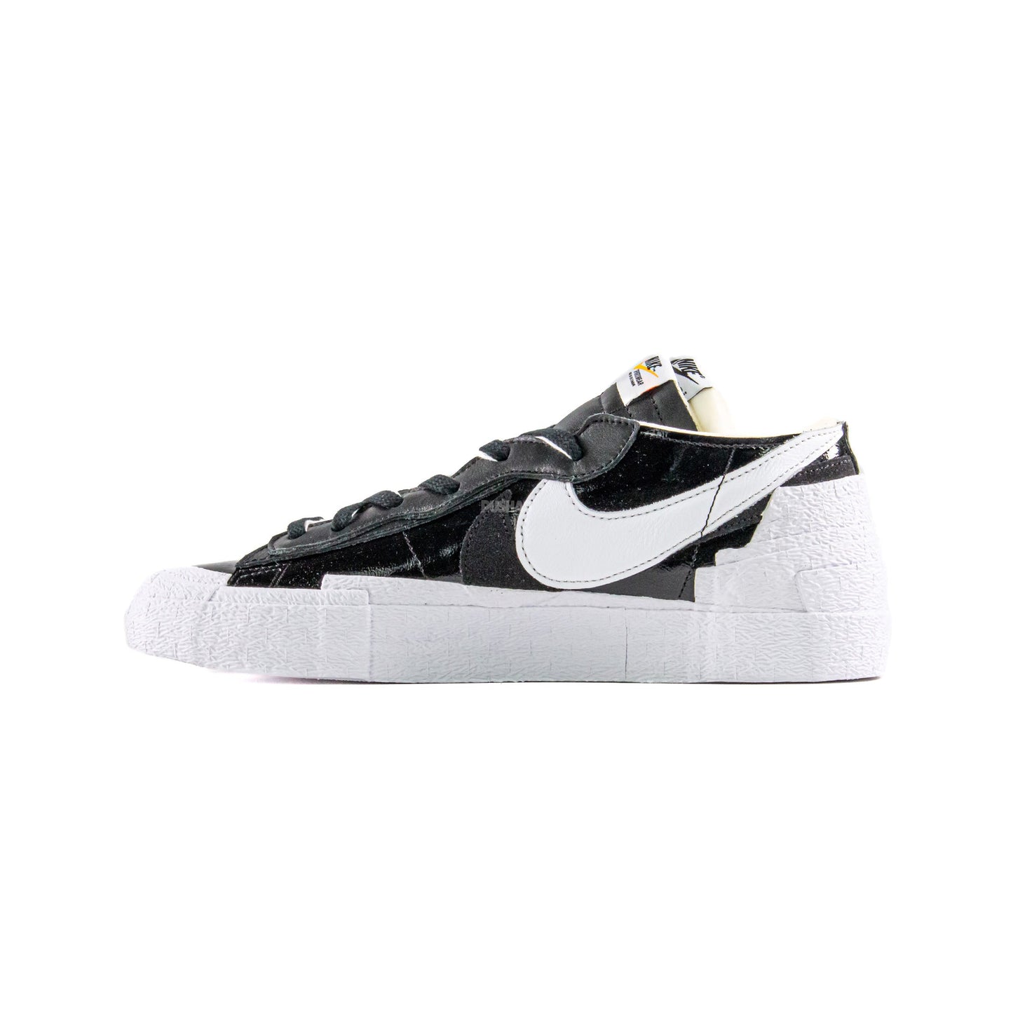 Blazer Low x Sacai 'Black Patent Leather' (2022)