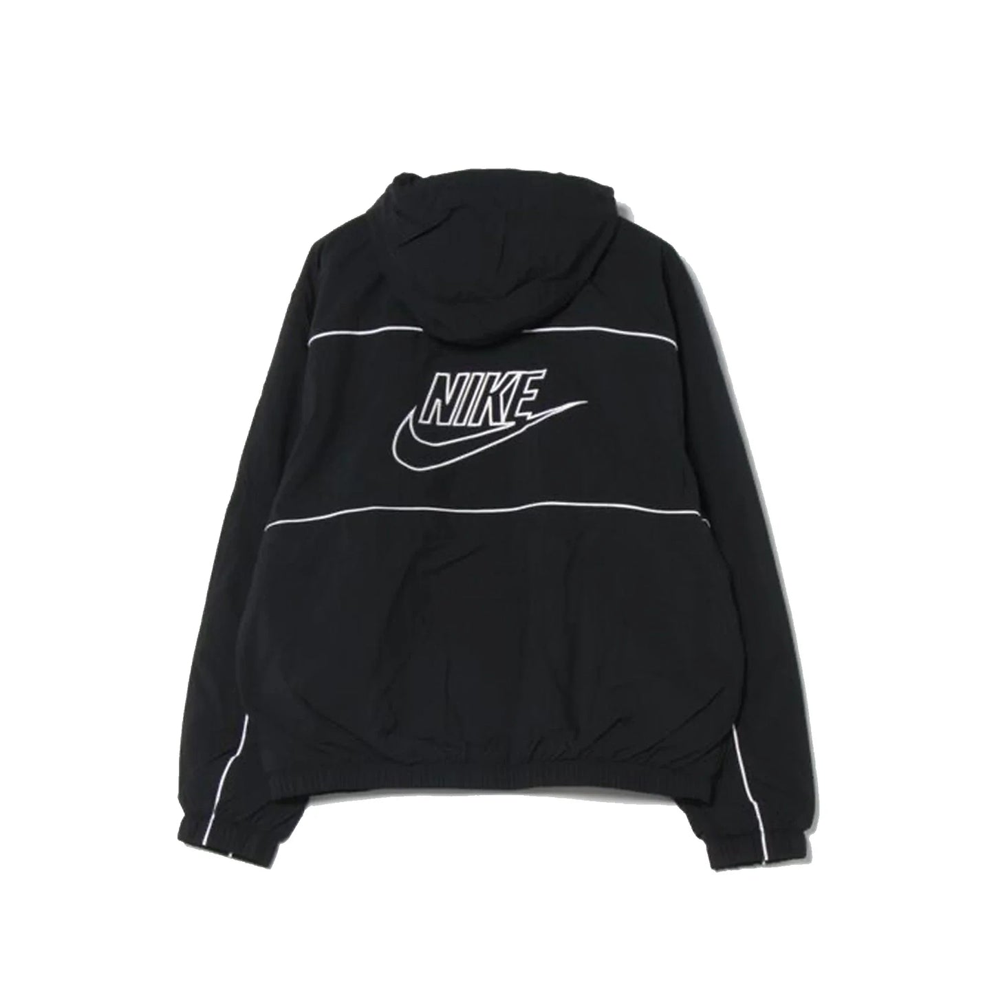 Club Hooded Jacket 'Black / White