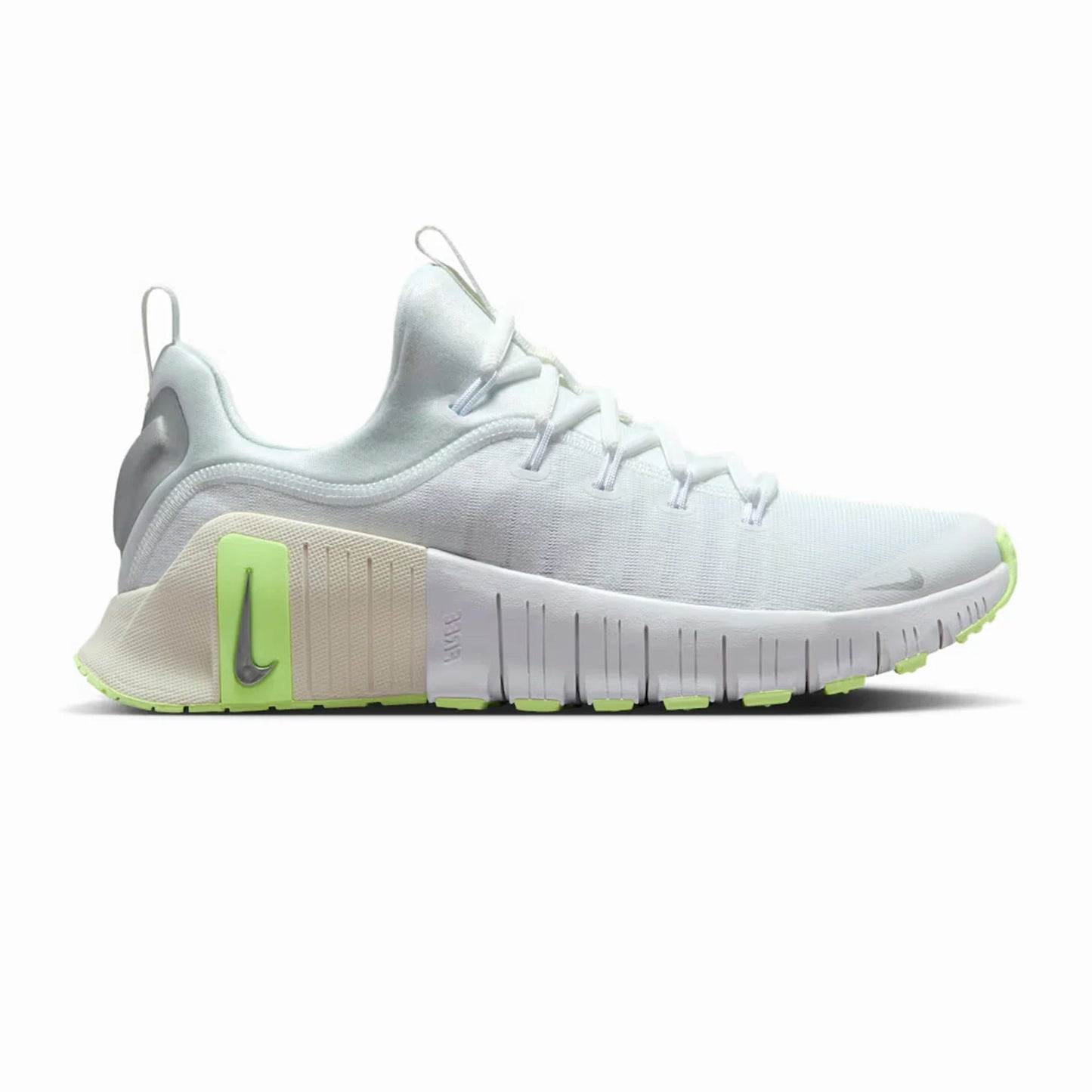 Free Metcon 6 'White / Barely Volt' Women's