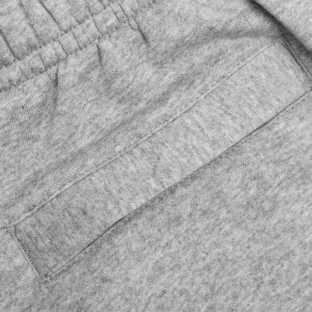 Sportswear Club Graphic Shorts - Dark Grey Heather/White