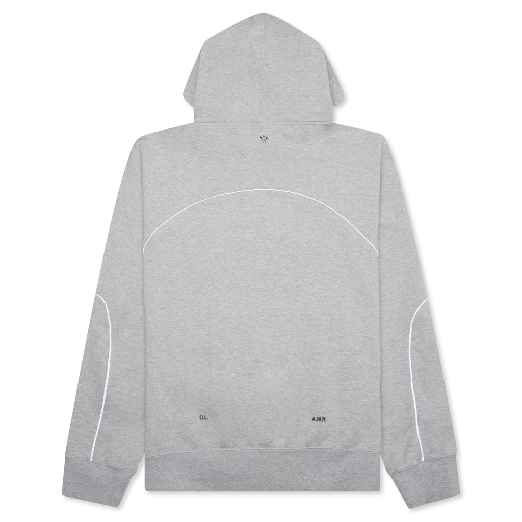 NOCTA Fleece CS Hoodie - Heather Grey/Matte Silver/Black