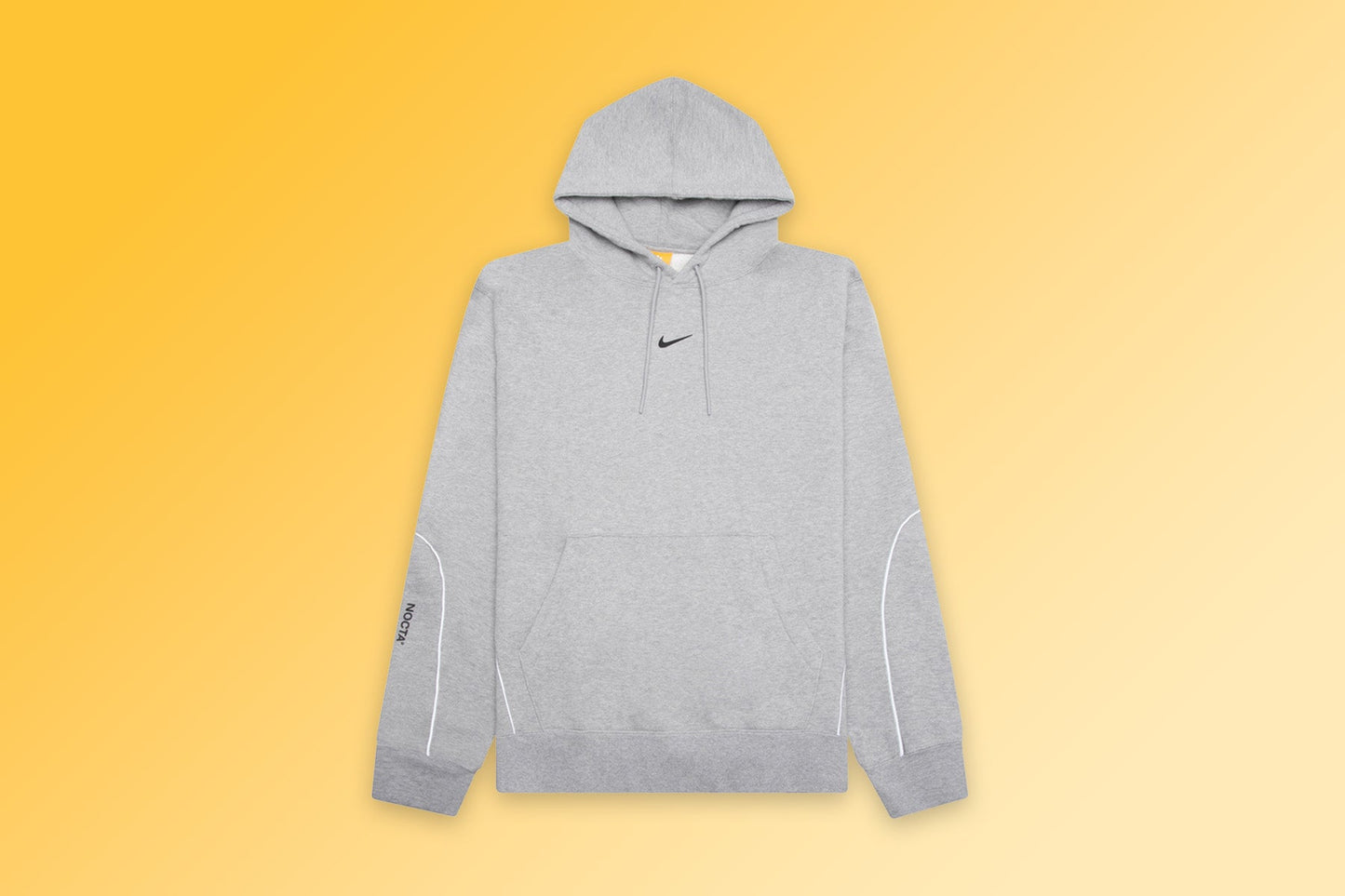 NOCTA Fleece CS Hoodie - Heather Grey/Matte Silver/Black