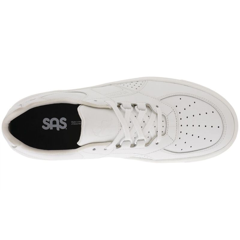 Men's High Street Lace Up Sneaker in Whiteout