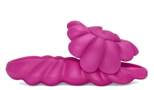 Takashi Murakami Ohana Full Bloom Slide Raspberry Rose