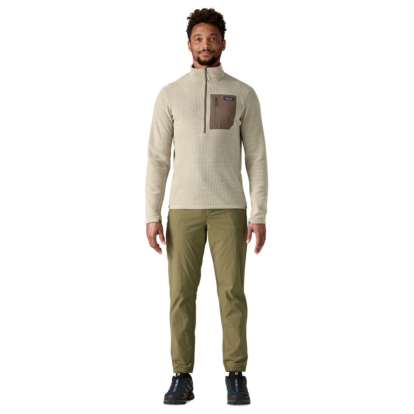 Men's R1® Air Fleece Zip-Neck