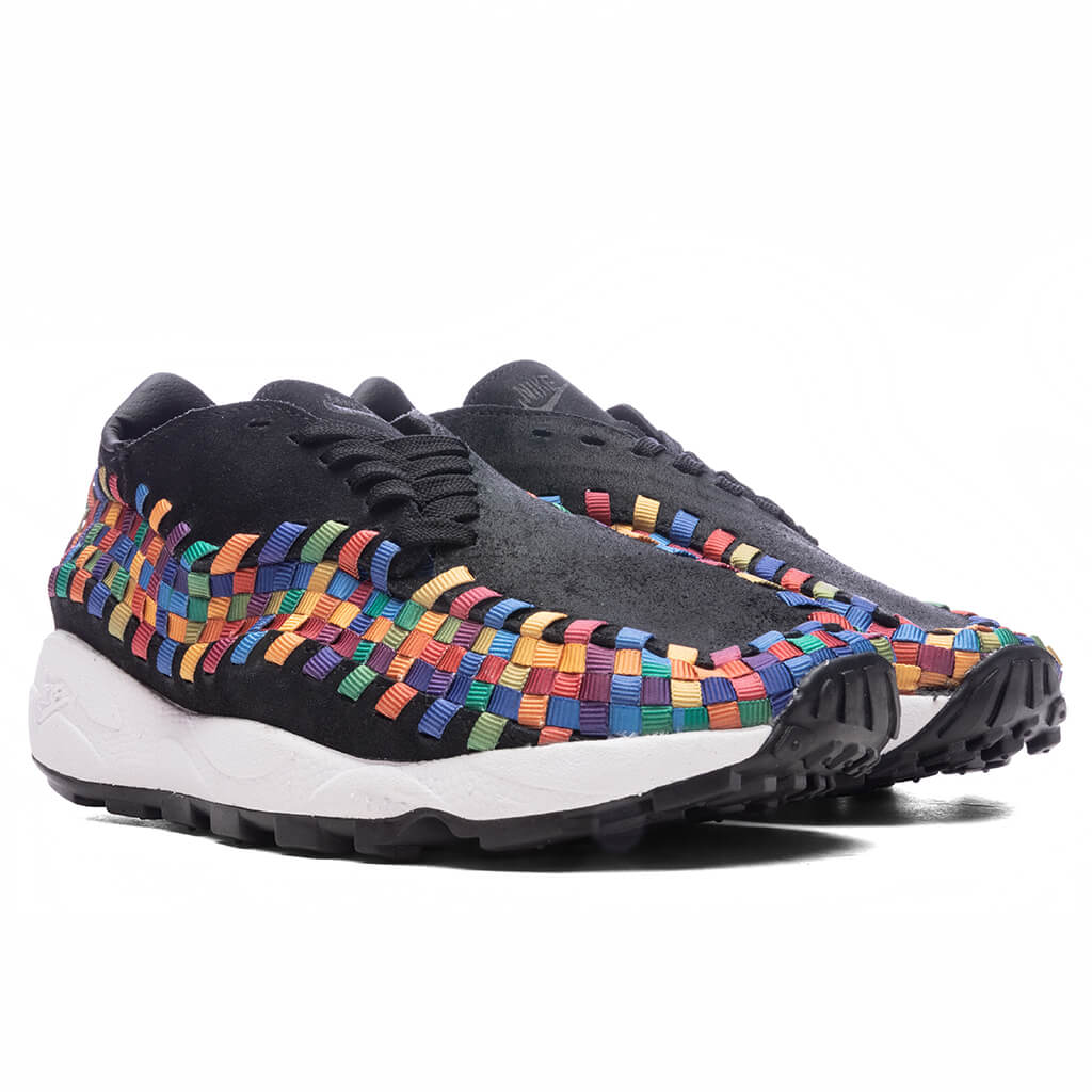 Women's Air Footscape Woven - Black/Black/White