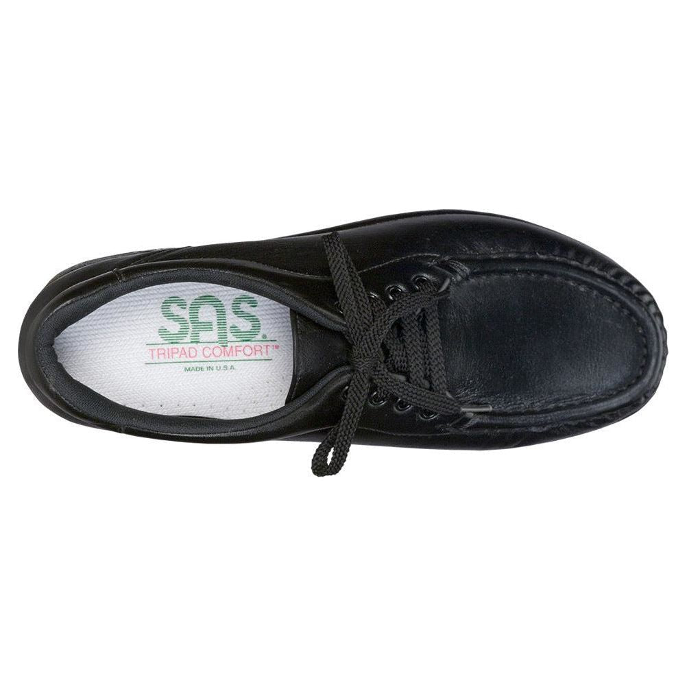 Women's Take Time Lace Up in Black