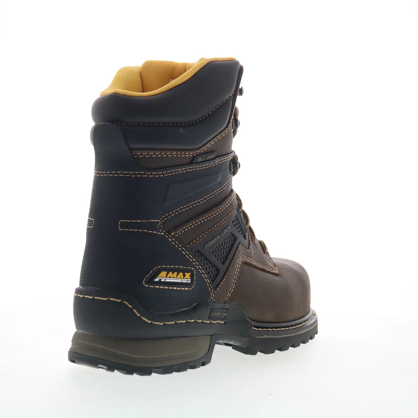Avenger A-Max Dozer 8 - Composite Toe WP EH PR SR Mens Brown Wide Work Boots