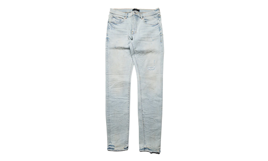 Skinny Fade Distressed Jeans "Light Indigo" P001 SKZB325