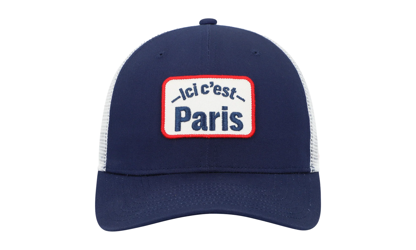 Paris Saint-Germain Classic99 Trucker Snapback Hat "Collegiate Navy" C 11813