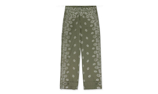 Bleached Bandana Field Cargo Pants "Green" PF22MPF052_Olive_Green