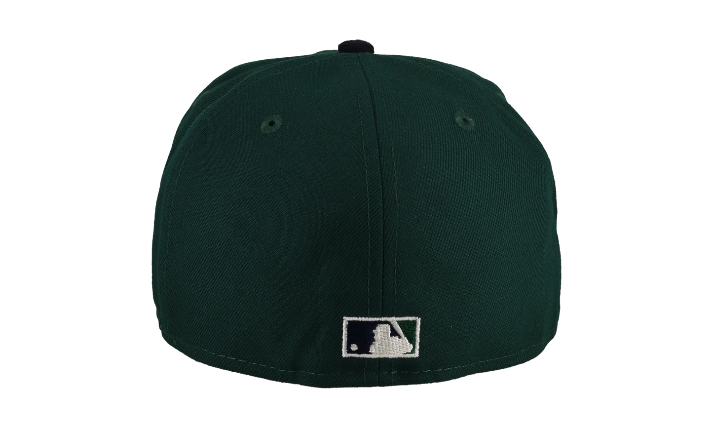 59FIFTY Los Angeles Dodgers 40th Anniversary Fitted Hat "Green / Navy - Corduroy Visor" NE144