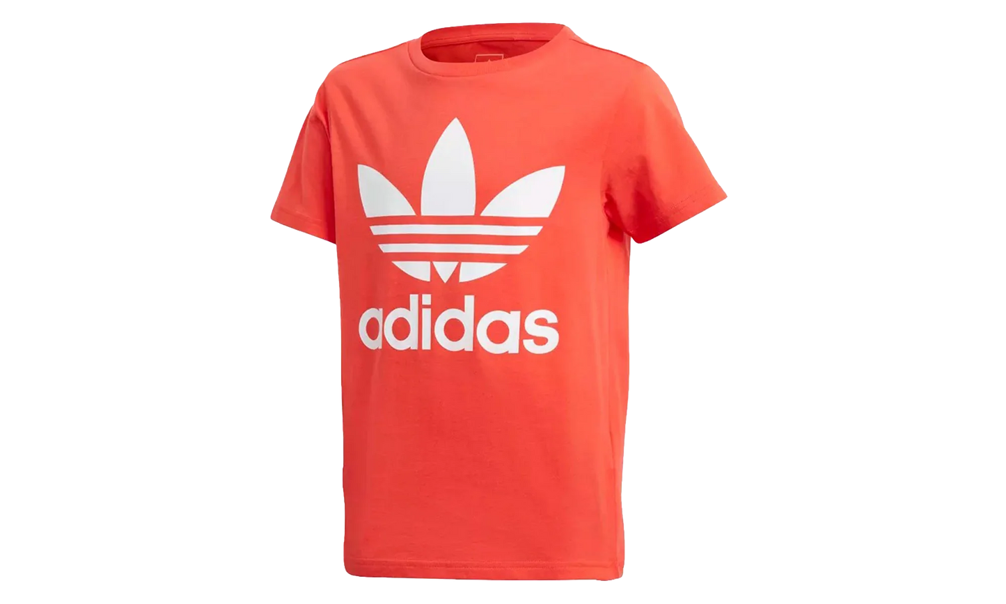 Originals Trefoil Tee GS "Bright Red / White" DH2474