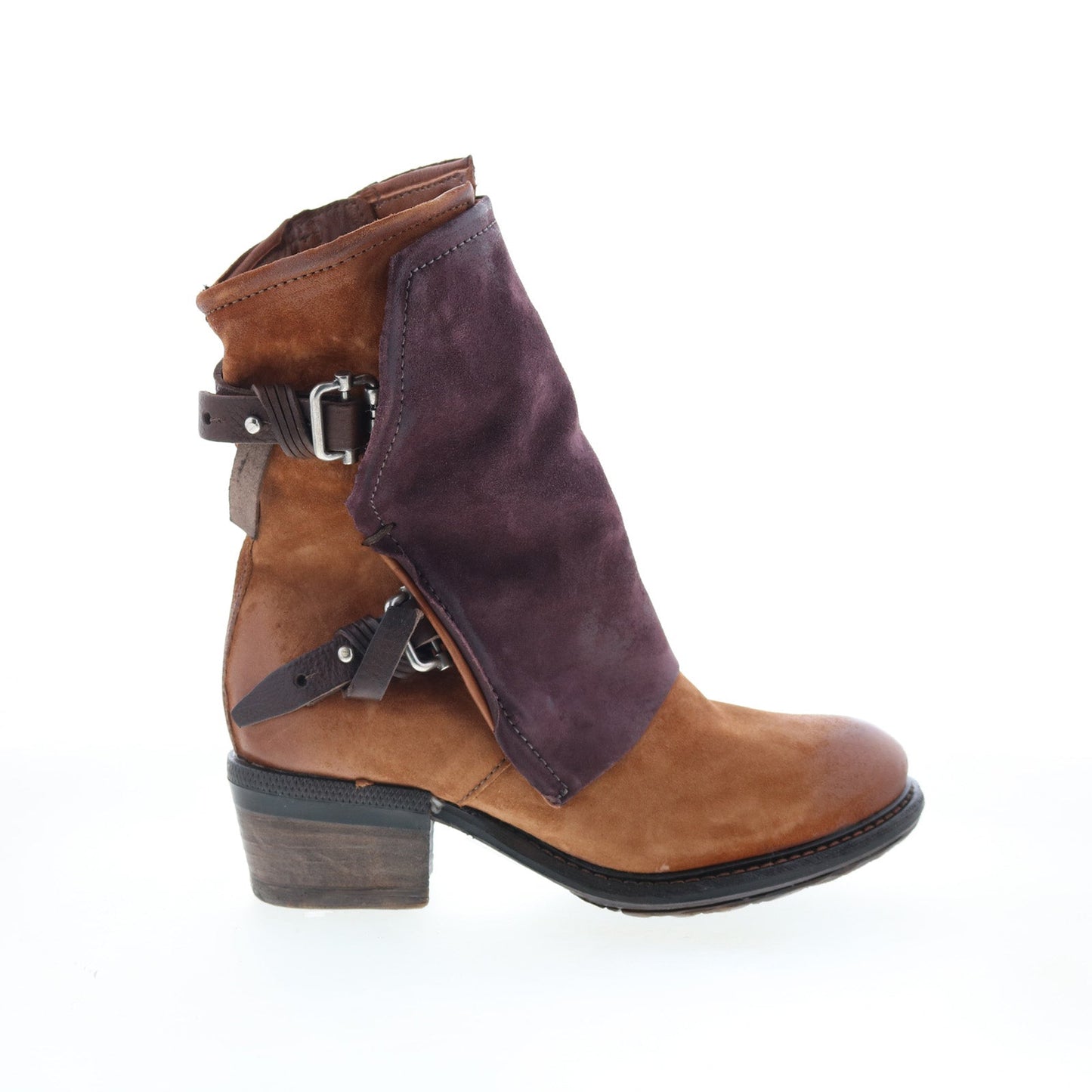 Connor A22204-101-0004 Womens Brown Suede Zipper Casual Dress Boots