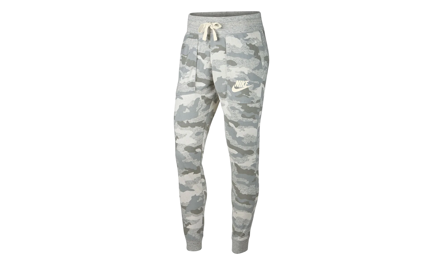 Gym Vintage Camo Print Pants WMNS "Grey / White" AO9178 019