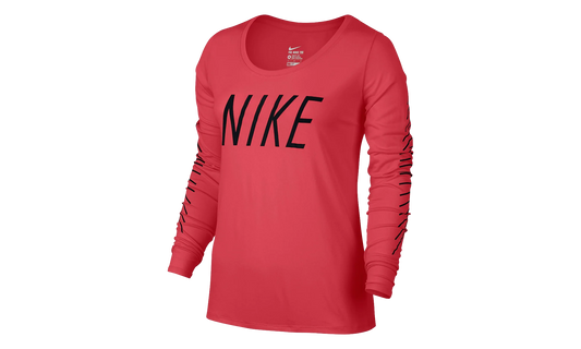 Legend Long Sleeve T-Shirt WMNS "Black / Red / Yellow" 805993 850