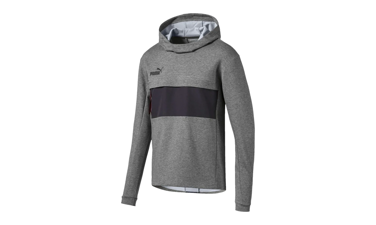 FtblNXT Casuals Hoodie "Grey Dawn / Ebony" 656452 01
