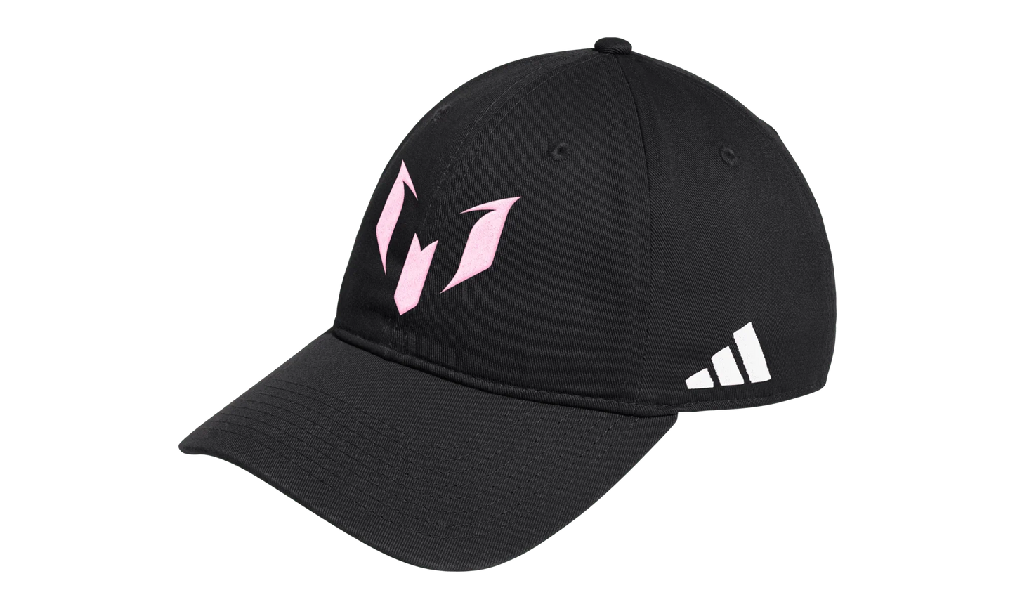 Messi Adjustable Wash Slouch Cap "Black" KA5910