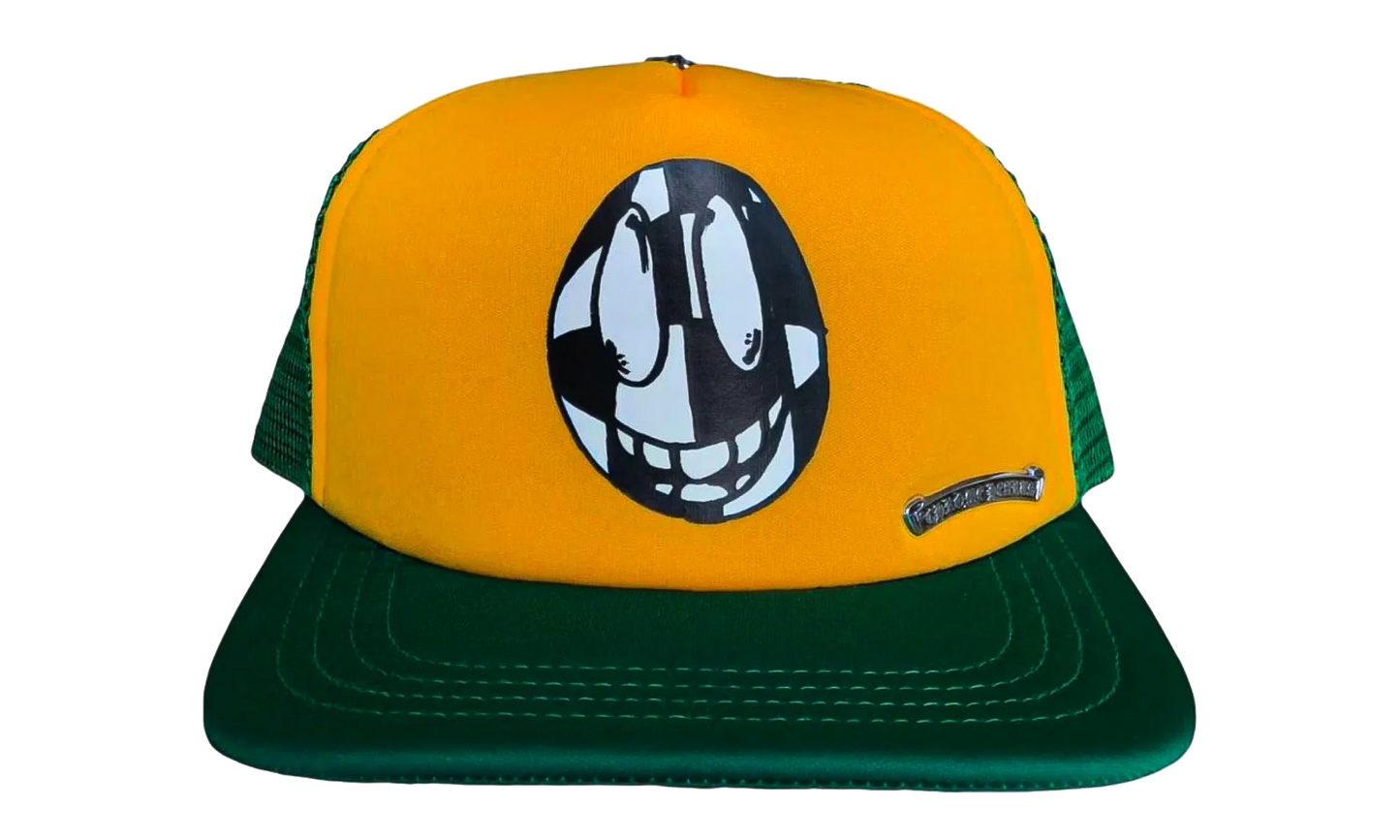 Matty Boy Sex Records Smiley Trucker Hat "Green / Yellow" CHRM1168