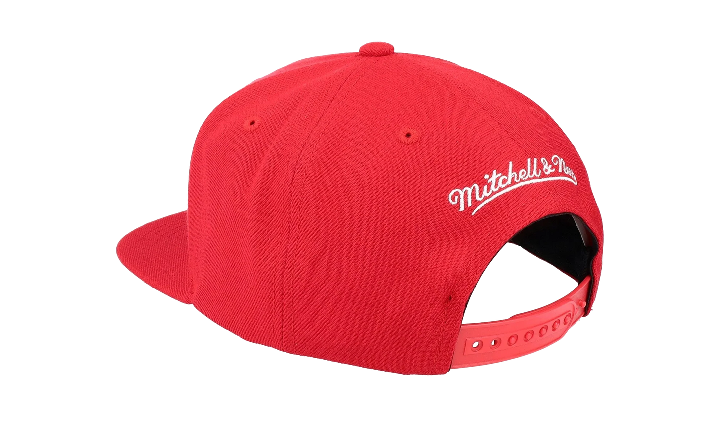 NBA Hardwood Classics Team Ground 2.0 Snapback Cap "Chicago Bulls - Red" HHSS3258 CBUYYPPPRED1