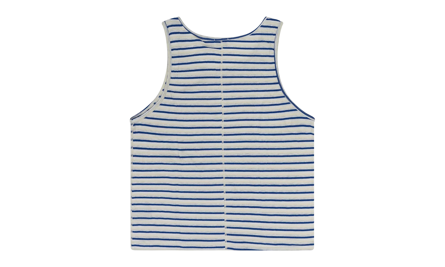 Signature Stripe Tank "Navy" RHSS23TA07051402