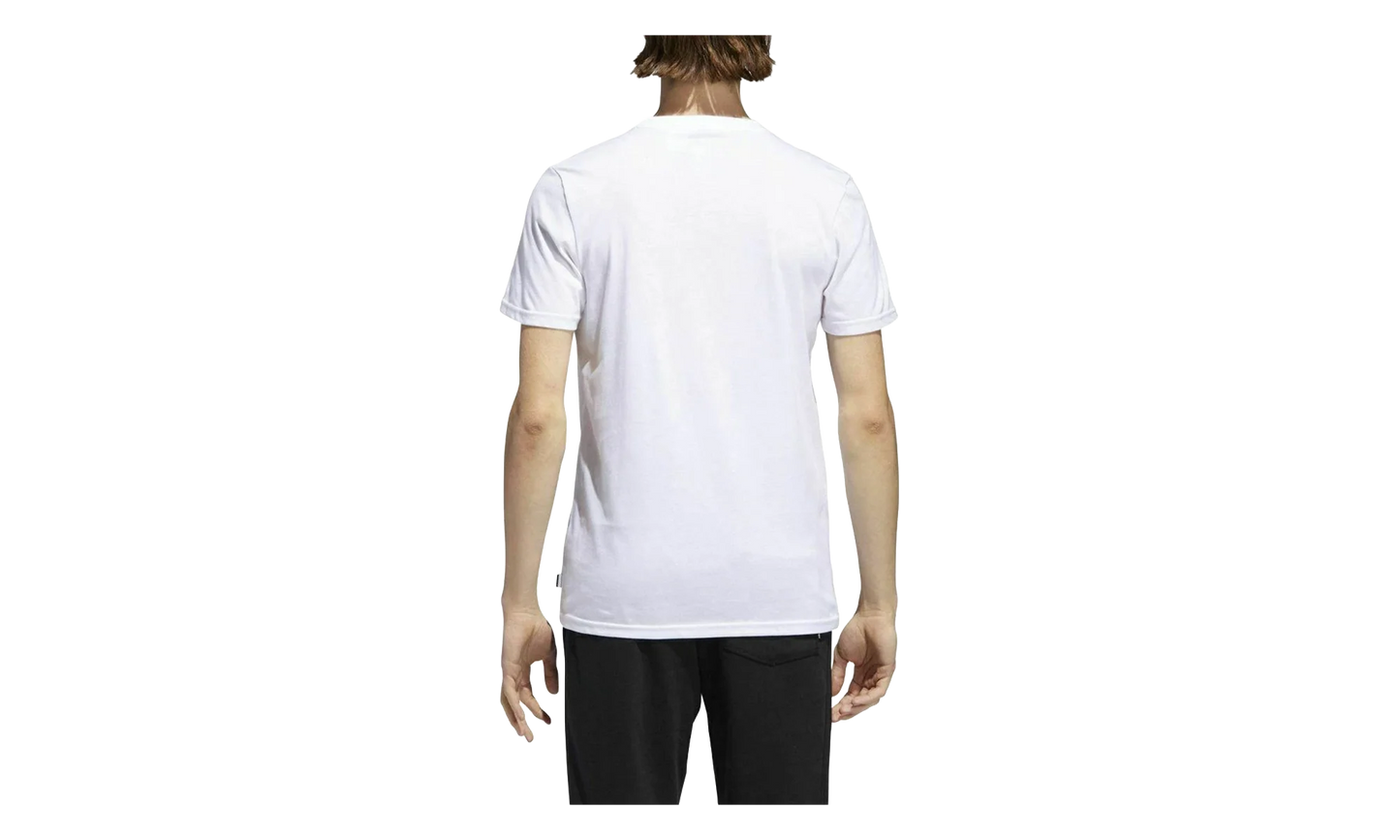 Skateboarding Clima 3.0 T-Shirt "White / Energy Blue" CW2350