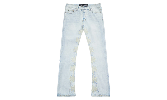 Studded Denim Pants "Bone" LSDSSBO