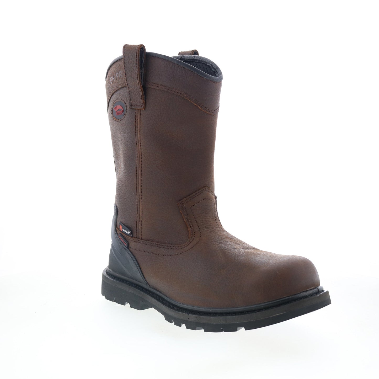 Avenger Hammer Soft Toe A7676 Mens Brown Leather Work & Safety Boots