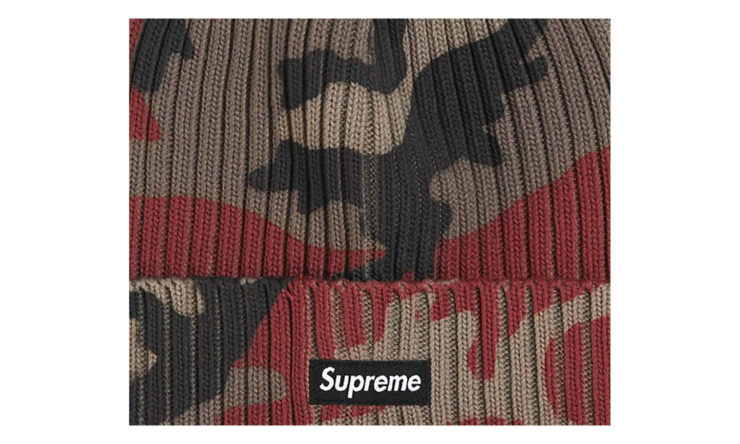 Overdyed Beanie "SS26 - Red Camo" SU27278