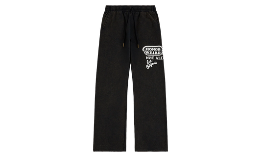 Not Allowed Sweatpants "Black" HTG260116 BLK
