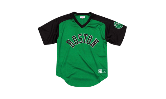 NBA Final Seconds Mesh V-Neck Shirt "Boston Celtics - Green" BA87OQ BCE E JXS