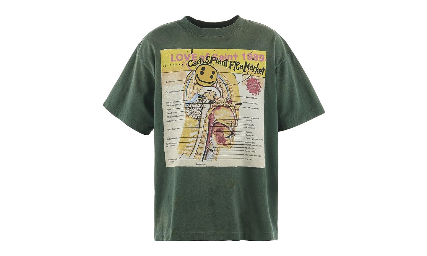 Love Of Sunset x Cactus Plant Flea Market Tee "Green" SM YS1 0000 C04