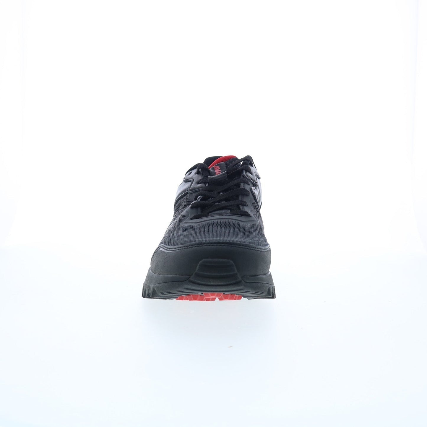 Avia Ultra AA50038MBRB Mens Black Leather Athletic Hiking Shoes