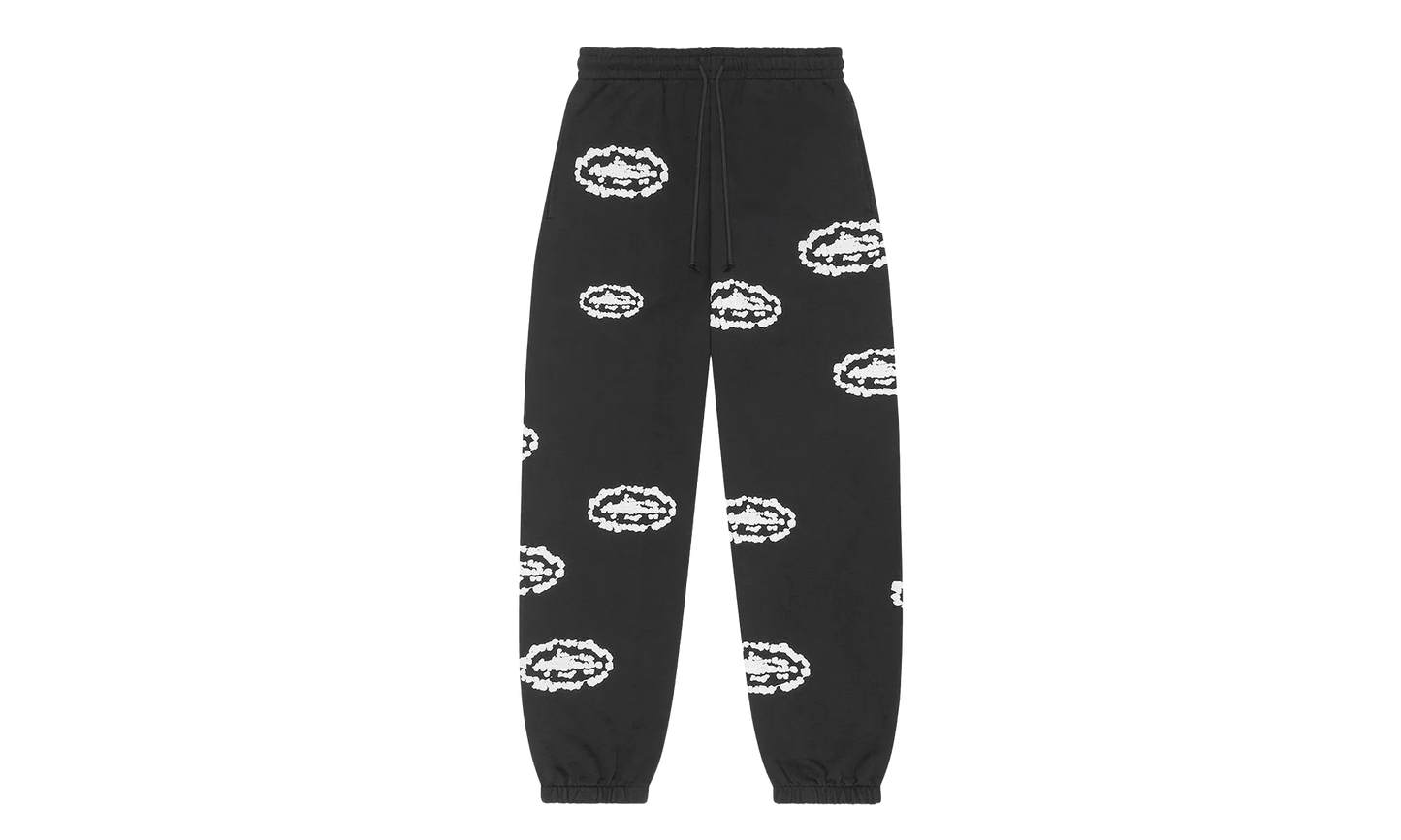 Cotton Wreath Sweatpants "Corteiz - Black" DT367
