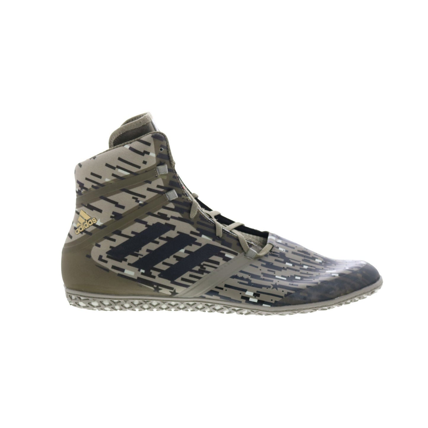 Flying Impact AC7494 Mens Green Synthetic Athletic Wrestling Shoes