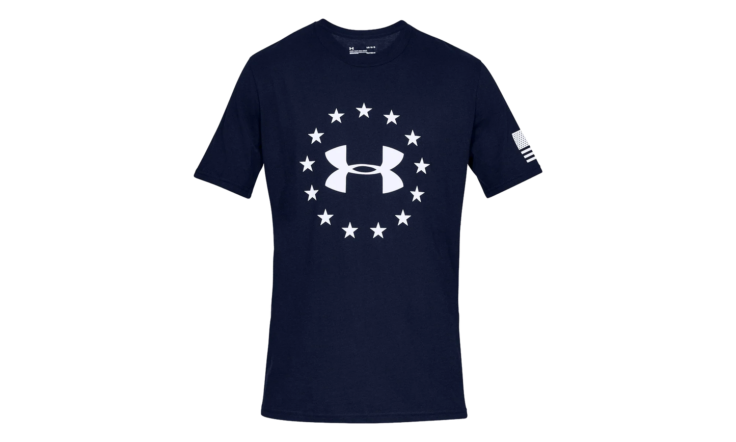 Freedom Flag T-Shirt "Academy Blue / White" 1333351 408