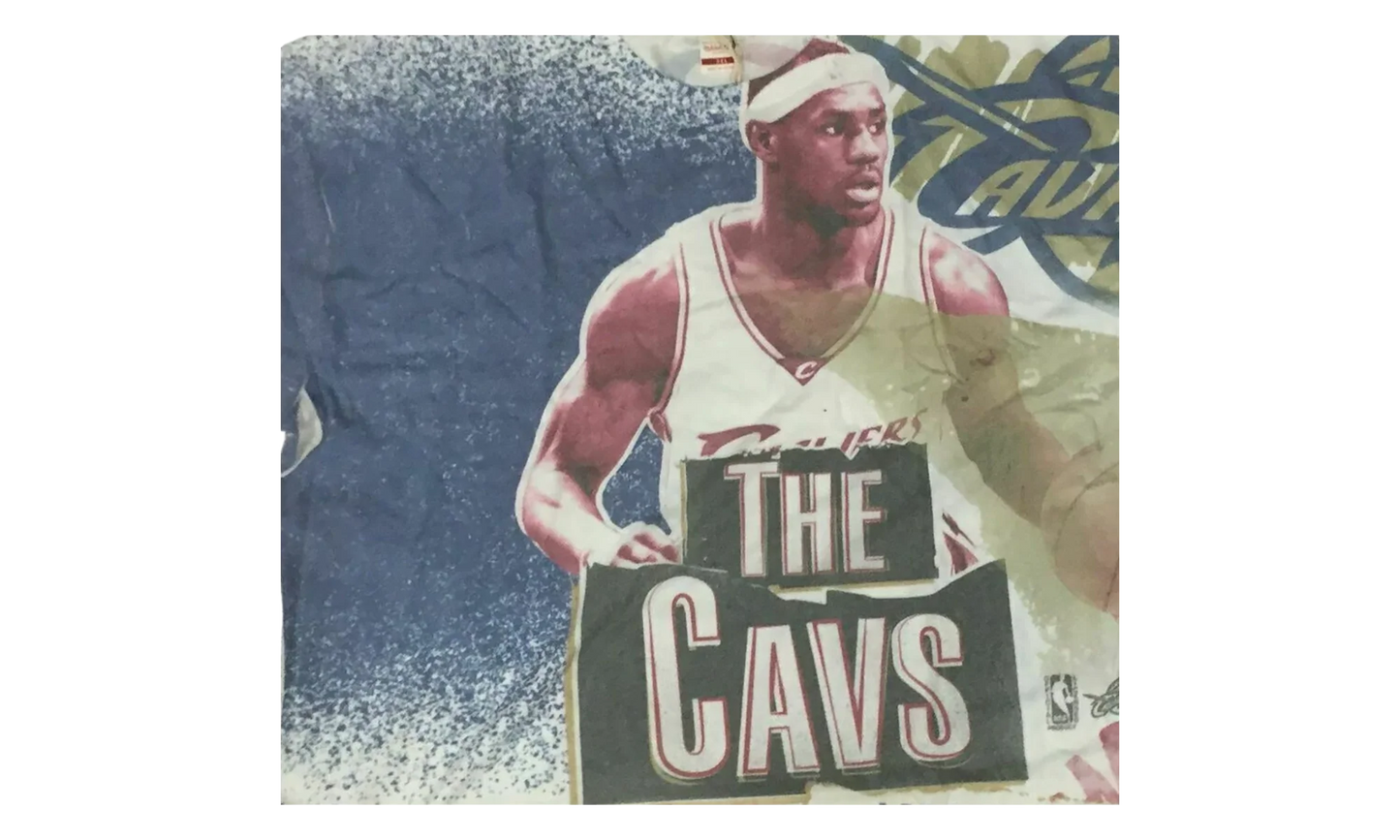 NBA Breaking Boards Sublimated Tee "Lebron James Cleveland Cavaliers" 4351013EYHLBJ