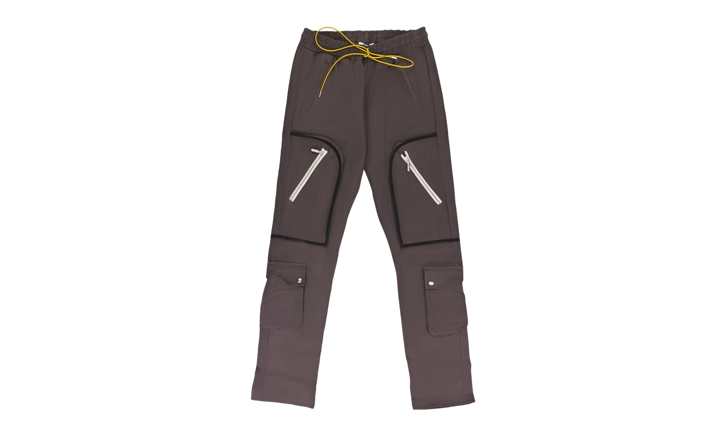 Canvas Cargo Pants "Grey" RHD MBTM 0199