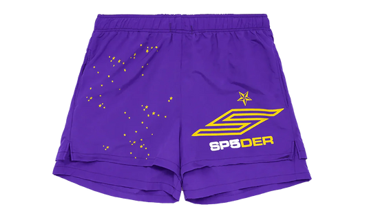 Pro Logo Shorts "Grape/ Yellow" SP5der329
