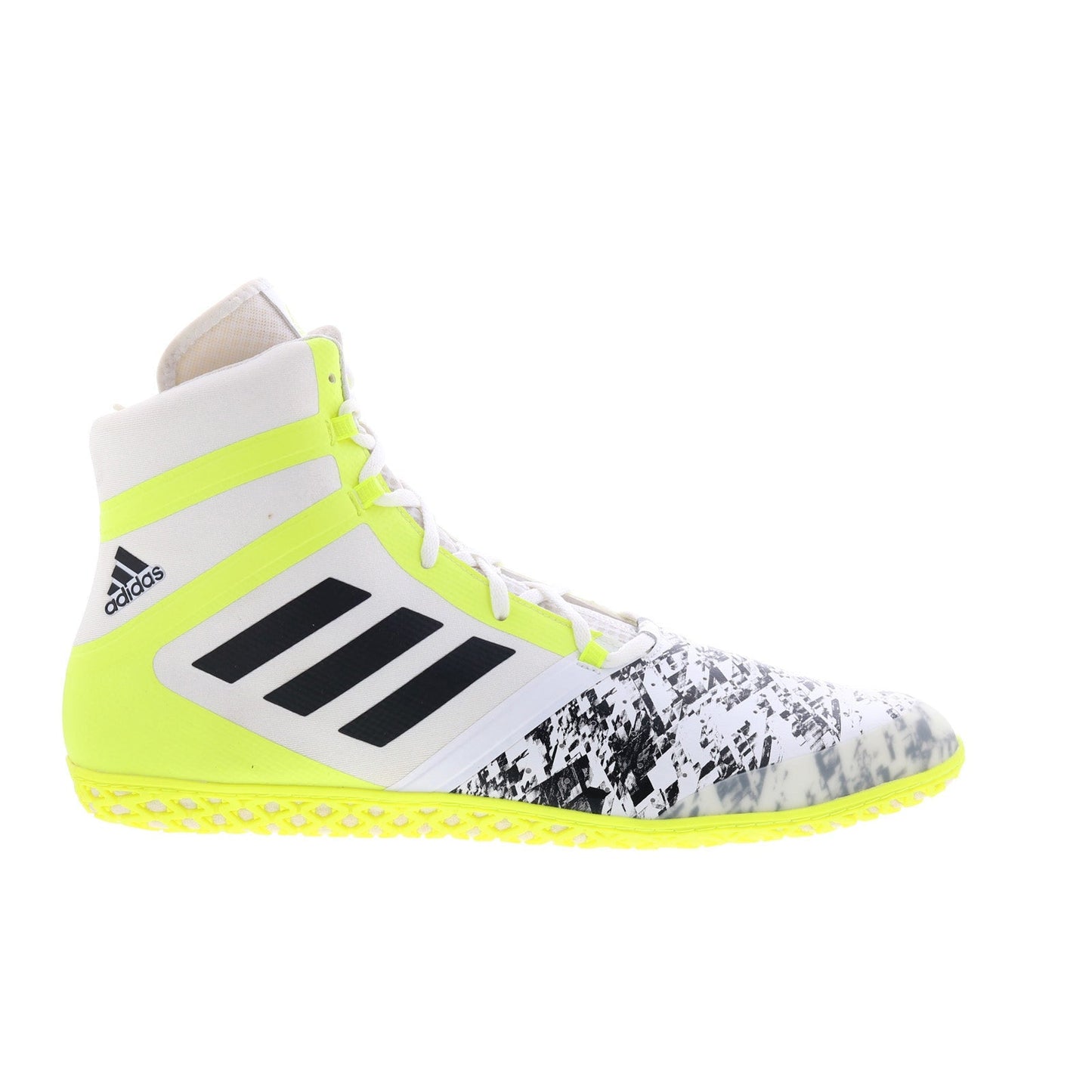 Flying Impact AQ3321 Mens White Synthetic Athletic Wrestling Shoes