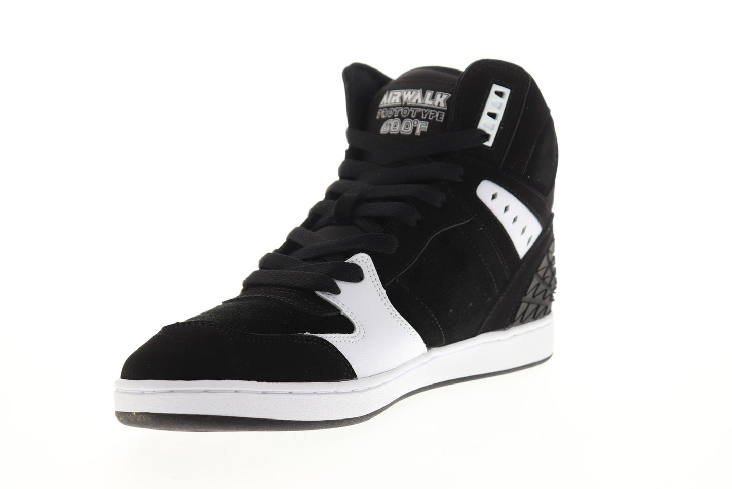 Airwalk Prototype 600 AW00226-002 Mens Black Suede Surf Skate Sneakers Shoes
