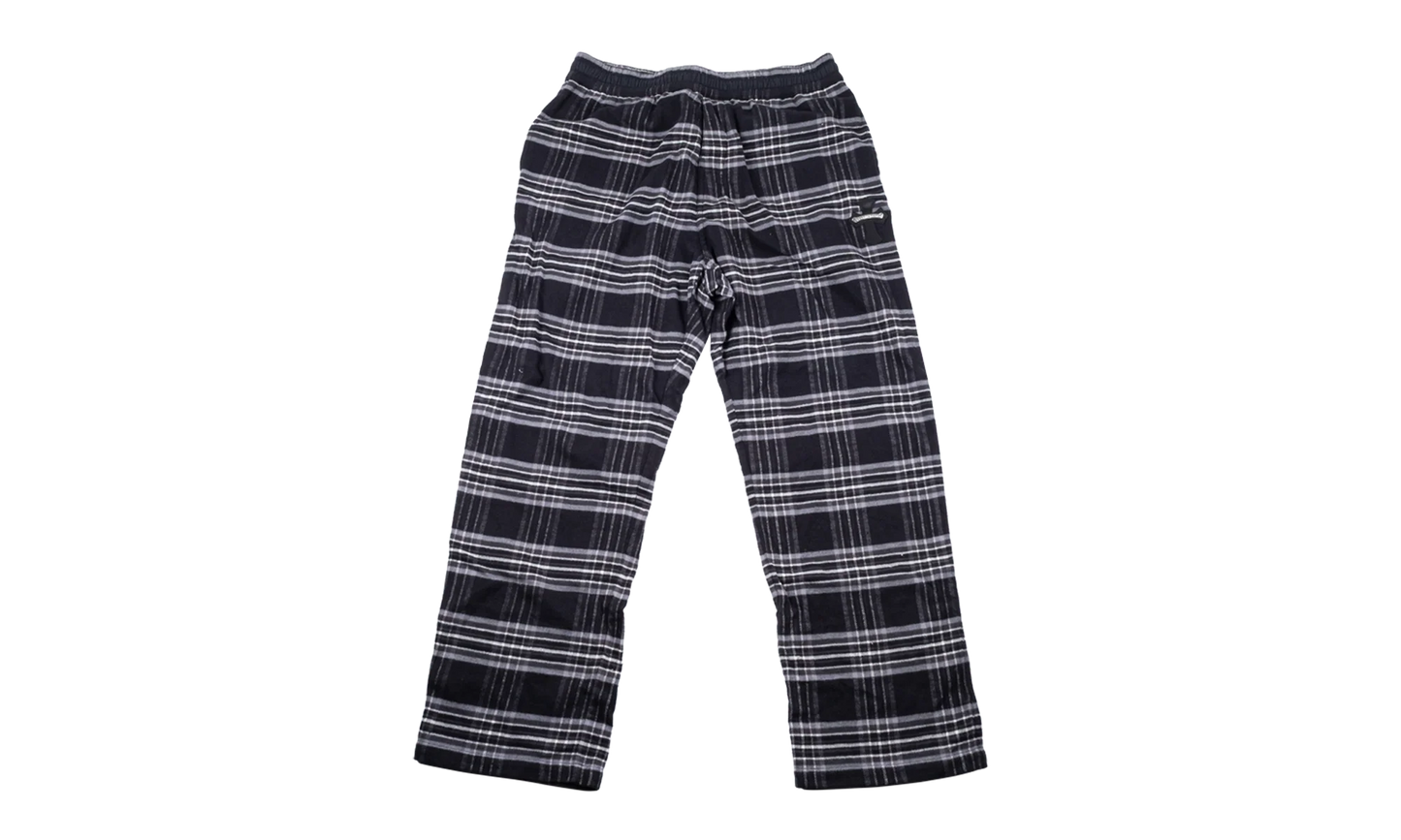 After School Harvester Plaid Sweatpants "Black" CHRM0681