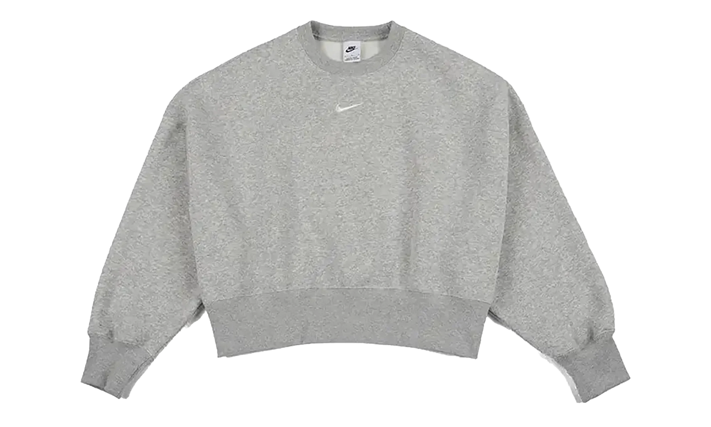 NSW Pheoneix Fleece Oversized Crew WMNS "Pure Platinum" DQ5761 043