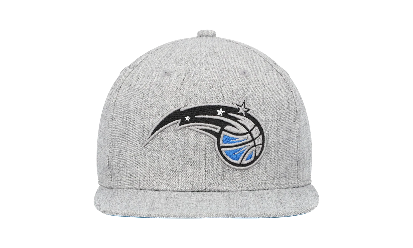 NBA Team Heather 2.0 Snapback Cap "Orlando Magic - Grey Heather" HHSS3272 OMAYYPPPGYHT