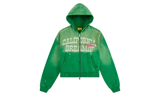 California Dreaming Full Zip Hoodie "Green" DSM S26 015