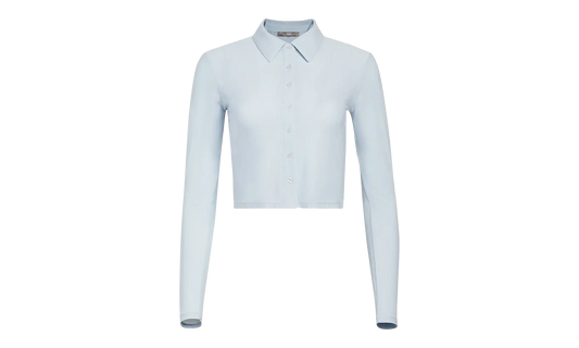 Tori Pointelle Button Up WMNS "Light Blue" KHW030248 469